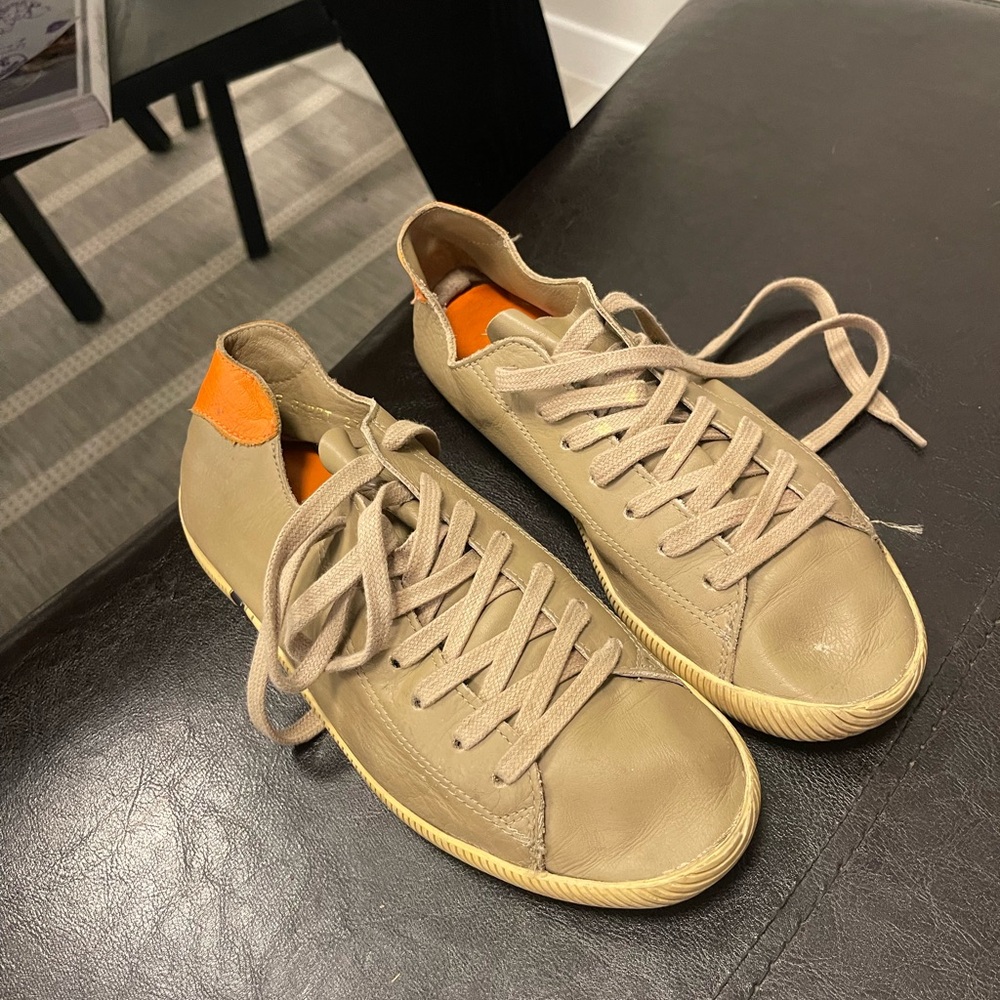 Osklen arpoador soft leather low top sneakers tennis shoes US 8